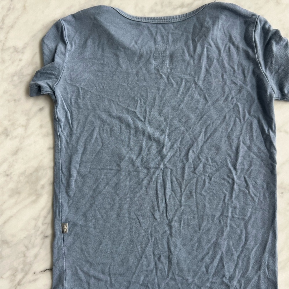 Kyte Baby in Blue Stone Viscose Bamboo PJ top 4T